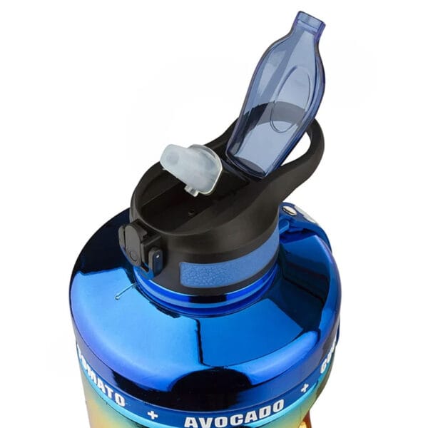 قمقمه مدل لیزری Jug Water نی دار گنجایش 2.2 لیتر